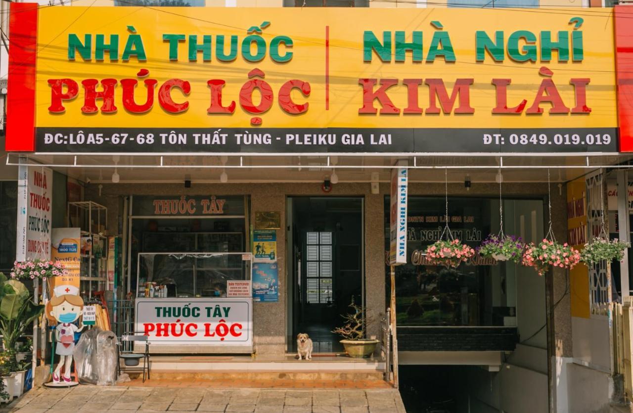 Nhà Nghỉ Kim Lài Pleiku Exterior foto